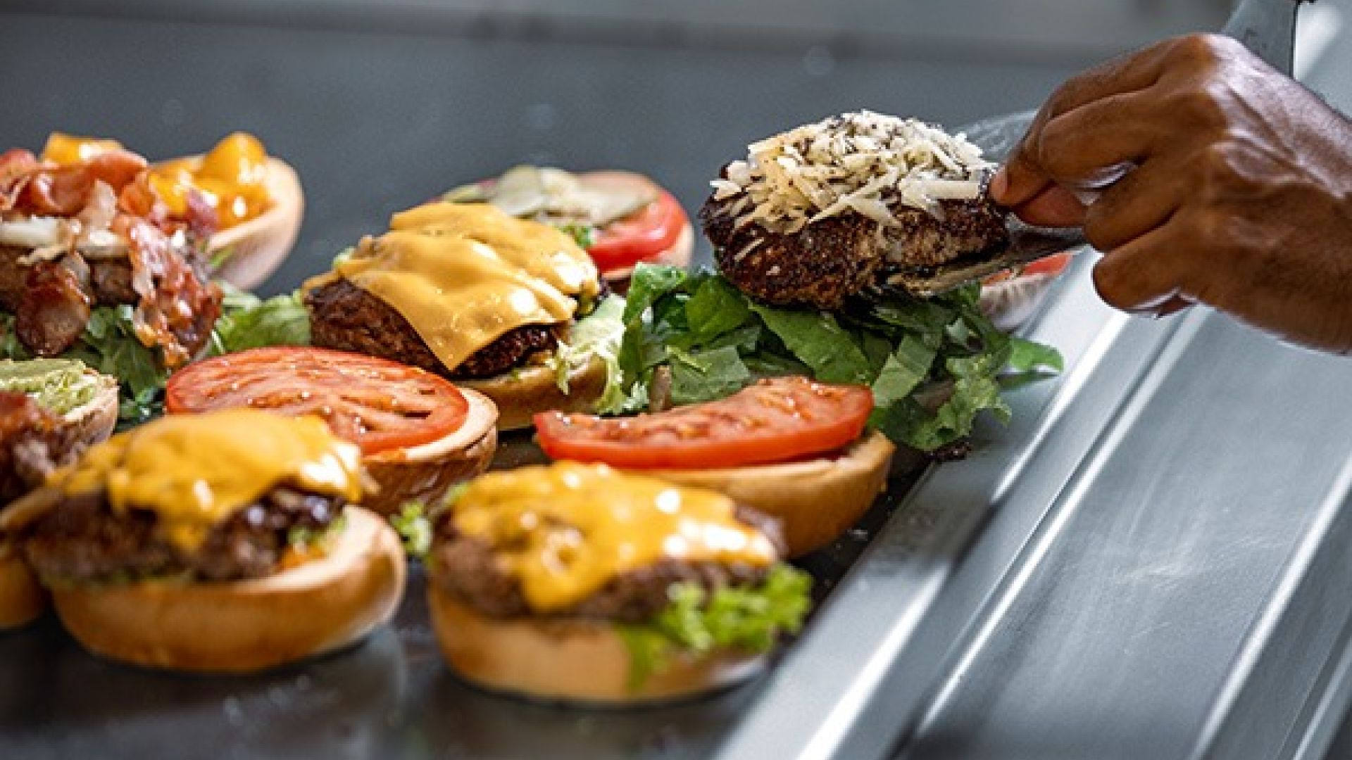 Innenaufnahme des Burgermeister Stores in der Langstrasse